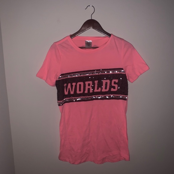 WORLDS Pink & Black Top - Picture 3 of 5